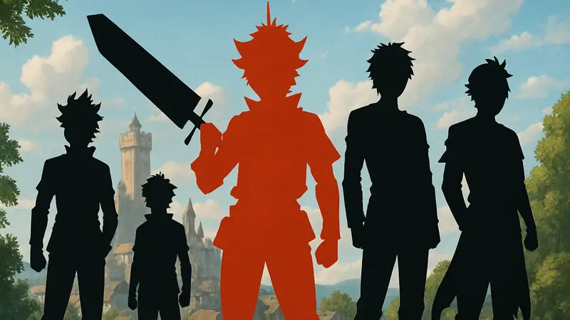 Аста из Black Clover и другие герои аниме, лучшие главные персонажи сёнен