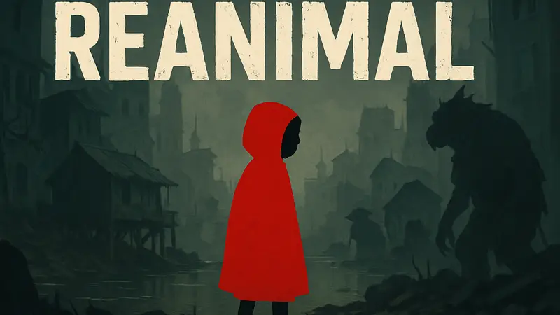 Обложка игры REANIMAL, мрачный мир от студии Tarsier, показывающий длительность прохождения.