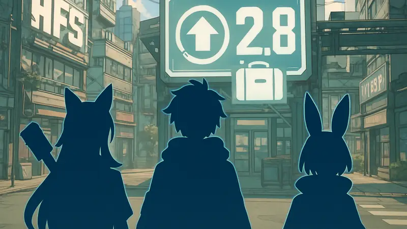 Персонажи Zenless Zone Zero в аниме-стиле, иллюстрация обновления 2.8 и программы лояльности