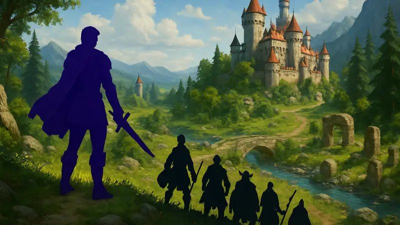 Скриншот King's Bounty: The Legend с героем и отрядом в фэнтезийном мире после обновления