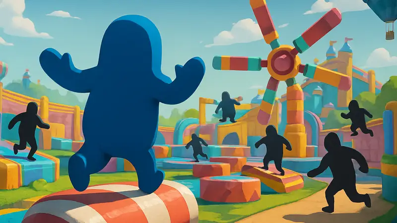 Новый бесплатный пати-платформер для PS5, напоминающий Fall Guys, но более увлекательный.