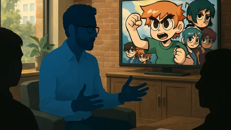 Креативный консультант БенДэвид Грабински обсуждает проблему канона игры Scott Pilgrim EX в интервью.