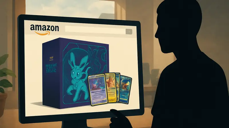 Игровой набор Pokemon TCG Prismatic Evolutions Elite Trainer Box на Amazon с карточками