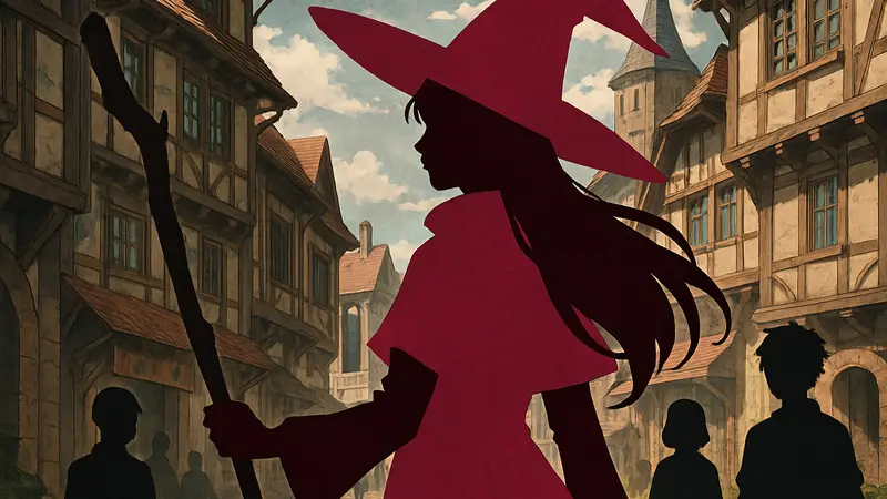 Героиня Десскарас из манги Ichi the Witch, обложка Shonen Jump