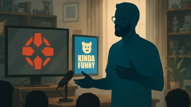 Тим Геттис из Kinda Funny и IGN, рассказывающий о своей карьере