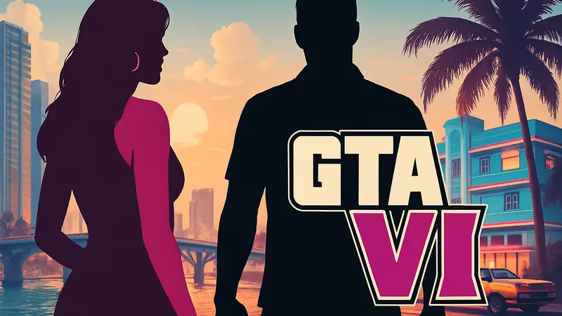Обложка игры GTA VI из ролика, который побил все рекорды Summer Game Fest 2026 по просмотрам.