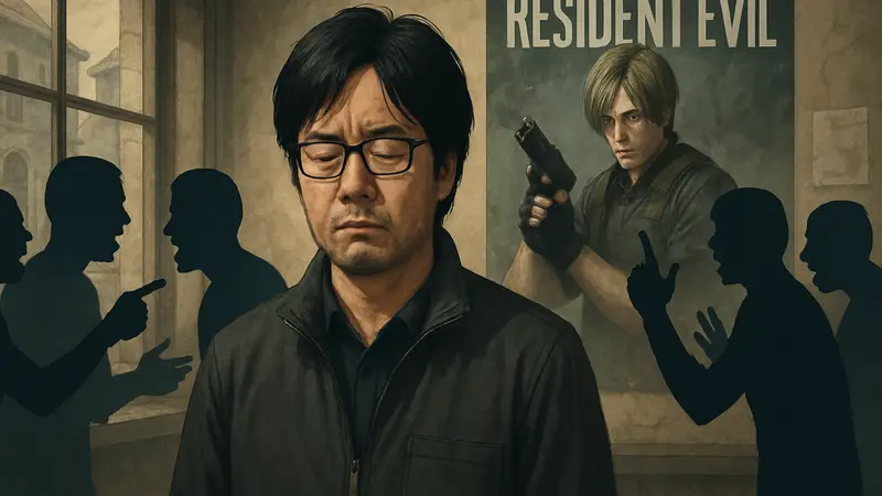 Коши Наканиши, режиссёр проектов Resident Evil, на фоне фанатских споров о Леоне Кеннеди.