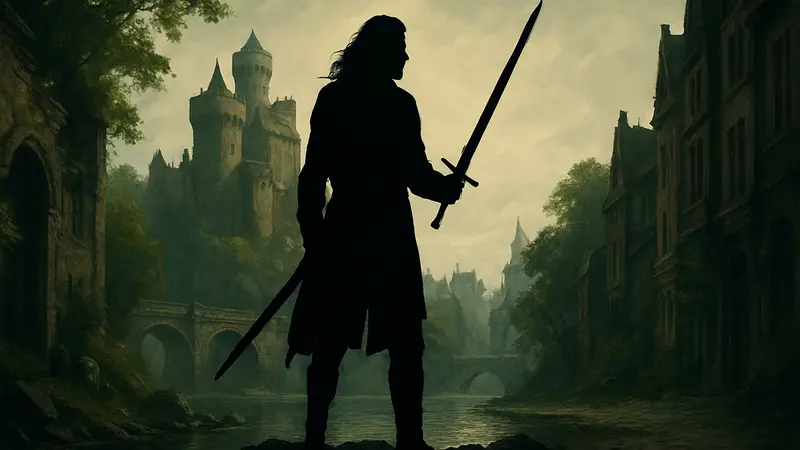 Генри Кавилл в роли Горца, арт-концепт к фильму Highlander