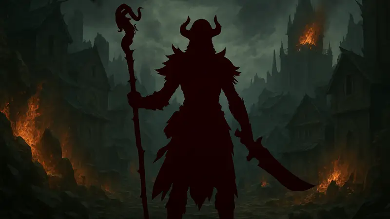 Лучший класс Diablo 4 Сезон 13 на фоне игровой графики