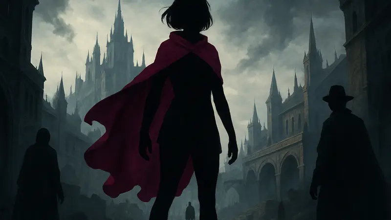 Обложка книги Mistborn Брэндона Сандерсона, стилизованная под киноадаптацию.