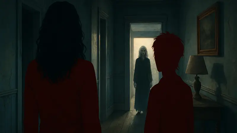 Кадр из фильма Астрал 6 с актрисами Лин Шэй и Амелией Ив