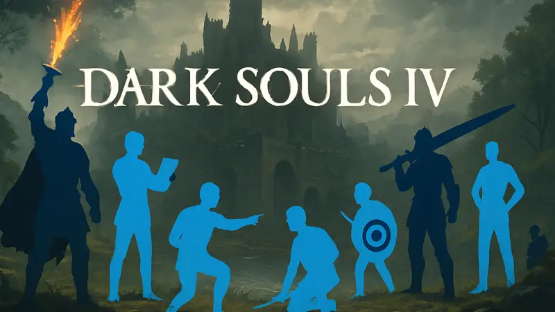 Логотип Dark Souls 4 с предложениями по улучшению геймплея от FromSoftware.