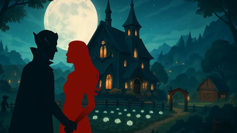 Moonlight Peaks: вампирское фермерство в духе Stardew Valley на Steam.