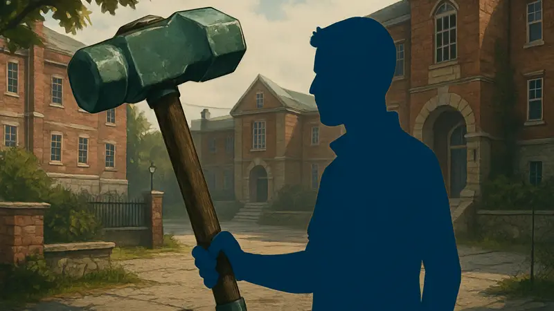 Изображение молота Нортона из игры Bully, найденного спустя почти 20 лет