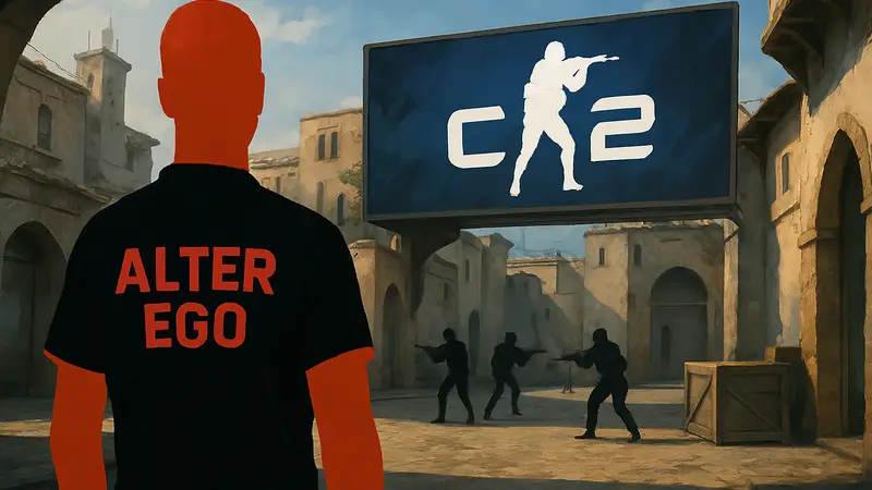Игрок BOROS в форме команды Alter Ego, киберспорт CS2.