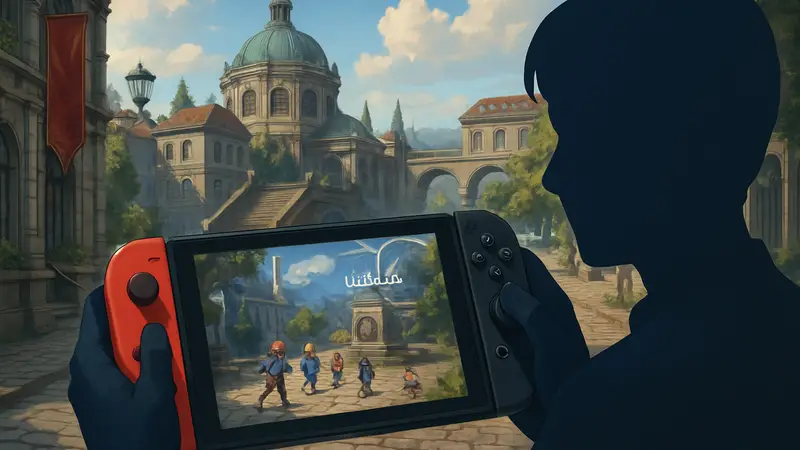 Логотип игры The Legend of Heroes: Trails или скриншот геймплея на Nintendo Switch.
