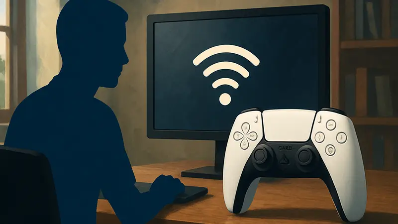 Контроллер PlayStation DualSense с ПК, беспроводная связь