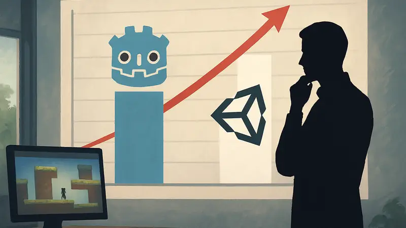 Сравнение производительности игровых движков Godot и Unity на графике