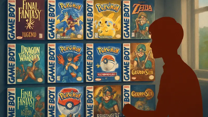 Обложки JRPG игр для Game Boy, топ-10 самых затягивающих JRPG Game Boy