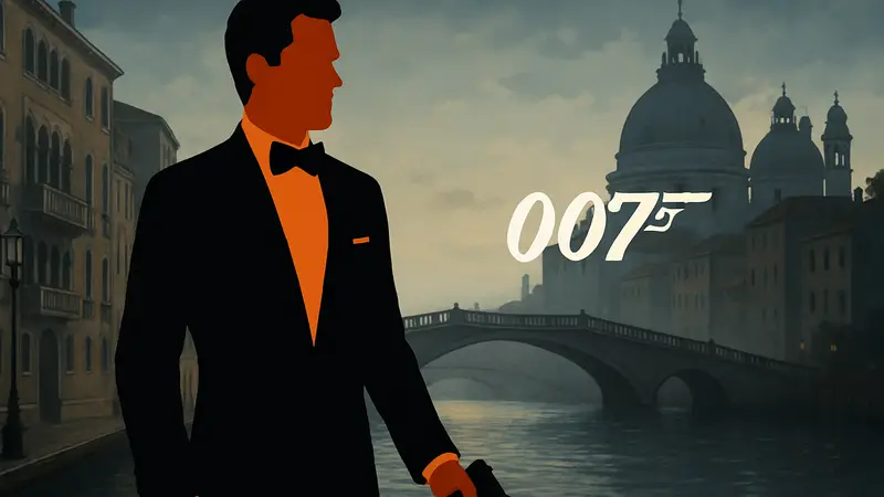 Изображение актера Патрика Гибсона в роли Джеймса Бонда для игры 007: First Light.