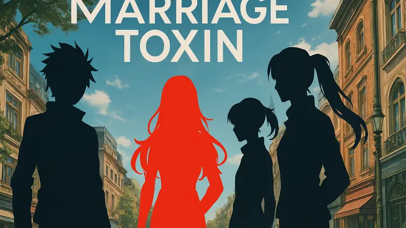 Постер аниме Marriage Toxin с главными героями