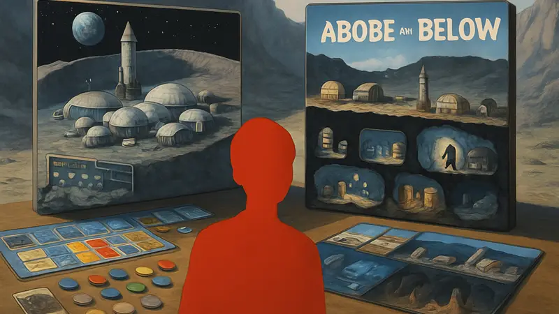 Настольная игра База Шеклтон, дополнение Вверху Внутри Внизу, предзаказ