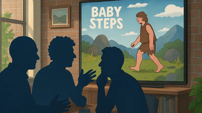 Разработчики Baby Steps, Беннетт Фодди, Гейб Куццилло и Макси Бох, обсуждают дизайн игры.