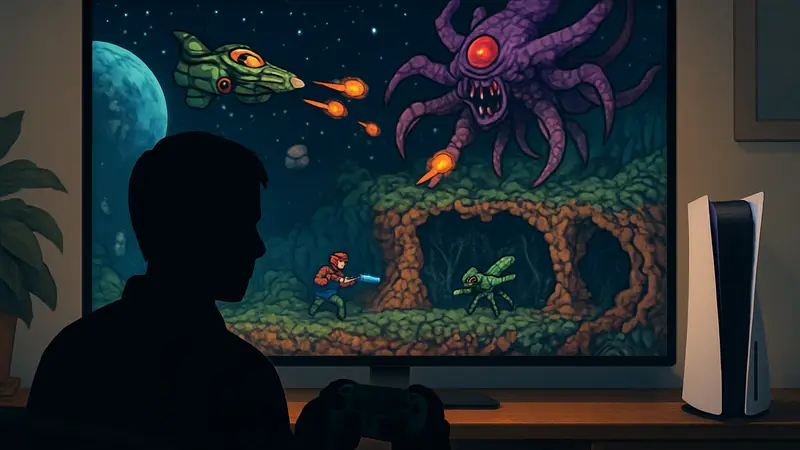 Скриншот геймплея Sigma Star Saga на PlayStation 5