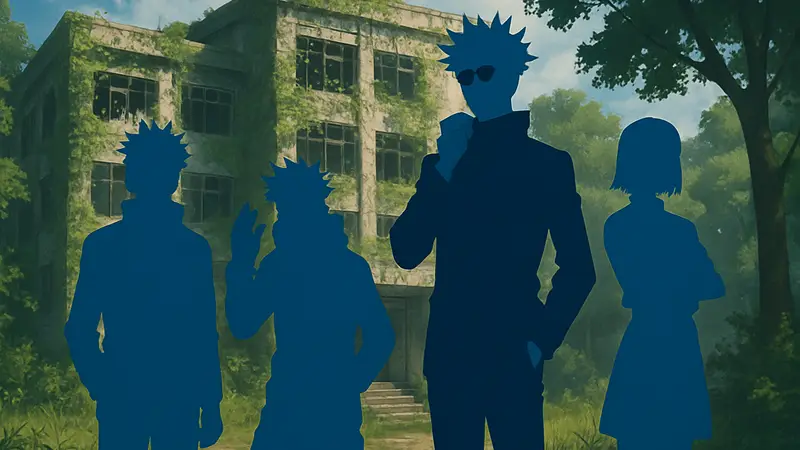 Изображение с персонажами Jujutsu Kaisen Modulo, либо обложка манги.