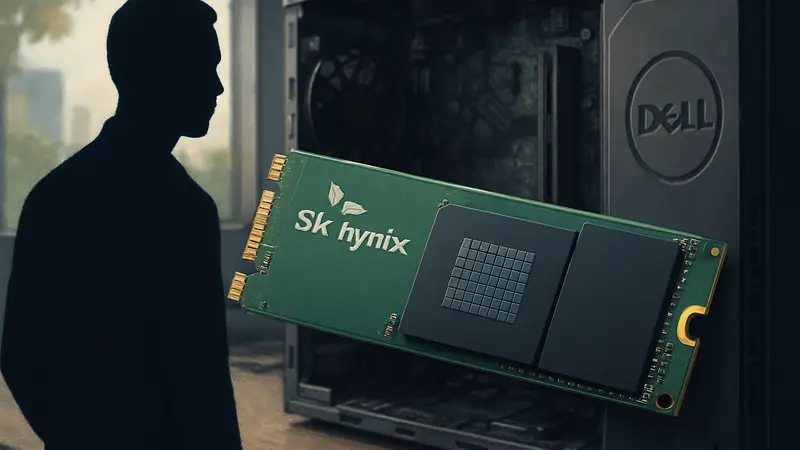 Миниатюрный SSD-накопитель SK Hynix с 321-слойной QLC флеш-памятью для ПК Dell