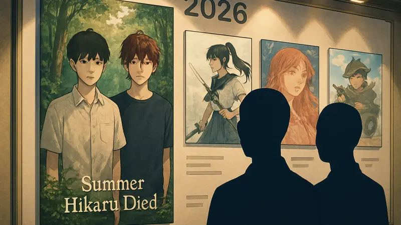 Обложка манги "Summer Hikaru Died" среди номинантов премии 2026 года