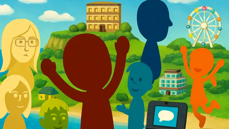 Забавные Mii персонажи из игры Tomodachi Life на Nintendo 3DS