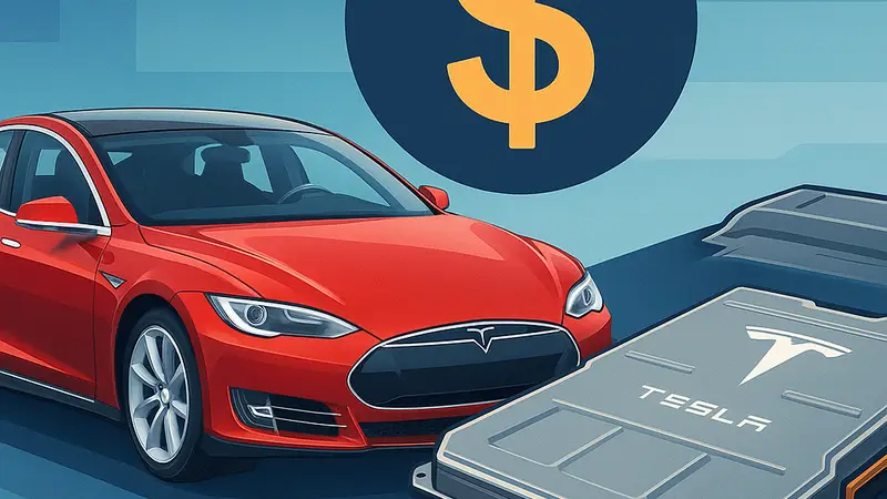 Электромобиль Tesla Model S 2013 года и стоимость замены его аккумуляторной батареи