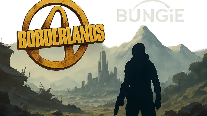 Логотип Borderlands и Bungie, концепт игры в стиле Destiny. Слухи о ремейке.