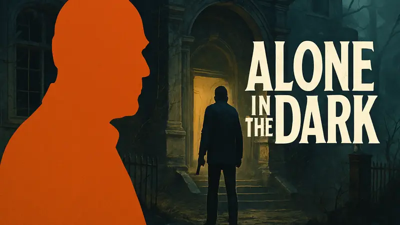 Уве Болл и логотип Alone in the Dark, киноадаптация игры