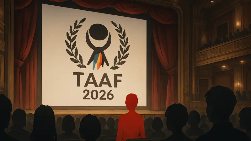 Логотип Tokyo Anime Award Festival TAAF 2026, объявление победителей аниме года.