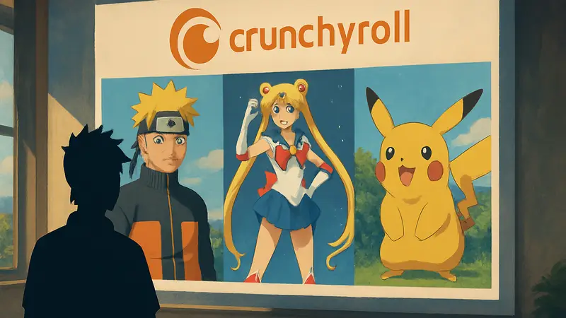 Ностальгические аниме Crunchyroll подборка Naruto Sailor Moon Pokemon