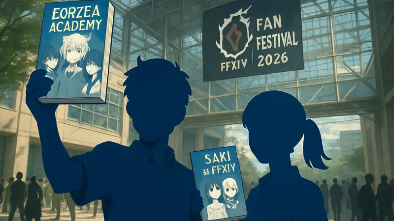 Бесплатные главы манги Final Fantasy XIV: Eorzea Academy и Saki & FFXIV к Fan Fest 2026