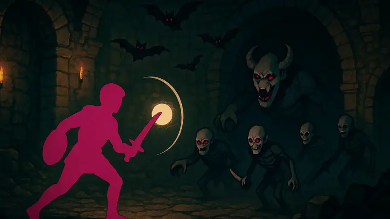 Игровой процесс новой игры Vampire Crawlers от создателей Vampire Survivors в Steam.