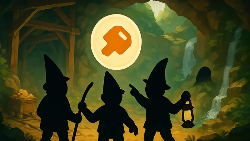 Клонк в Burglin' Gnomes: скриншот игрового мира с местом добычи или иконкой предмета Клонк