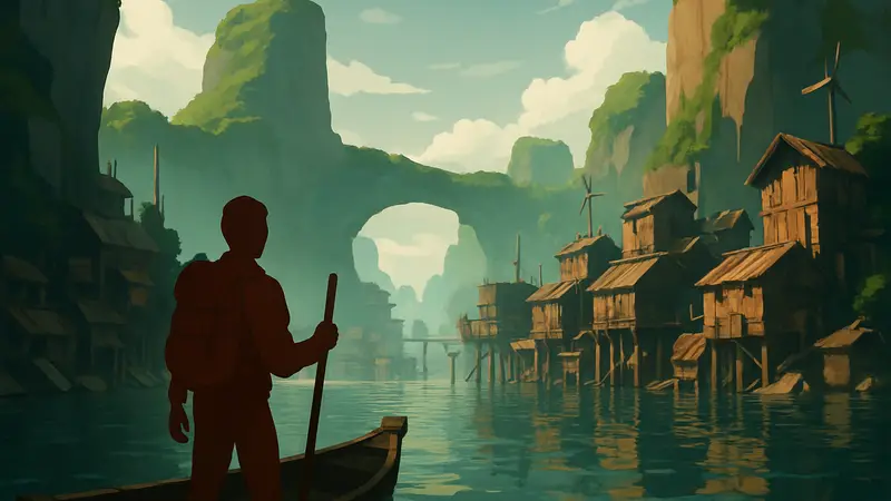 Главный герой нарративной адвенчуры Tides of Tomorrow исследует умирающий водный мир