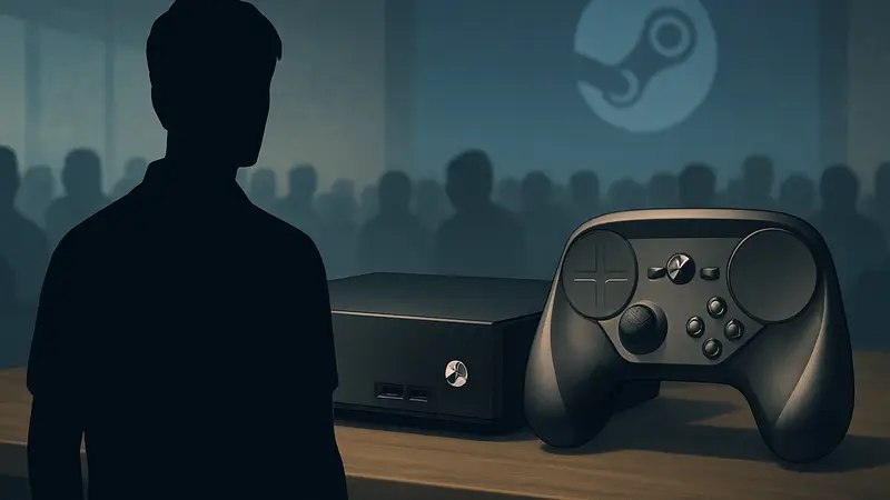 Консоль Steam Machine и геймпад Steam Controller