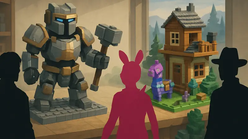 Игровые LEGO-наборы по мотивам Zelda, Fortnite и Pokemon.