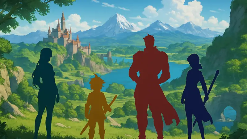 Кадры из анимационного трейлера The Seven Deadly Sins: Origin, демонстрирующие открытый мир и персонажей.