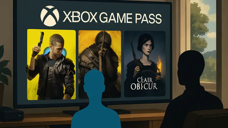 Xbox Game Pass: обложки лучших игр марта 2026 года, включая Cyberpunk 2077 и KCD2.