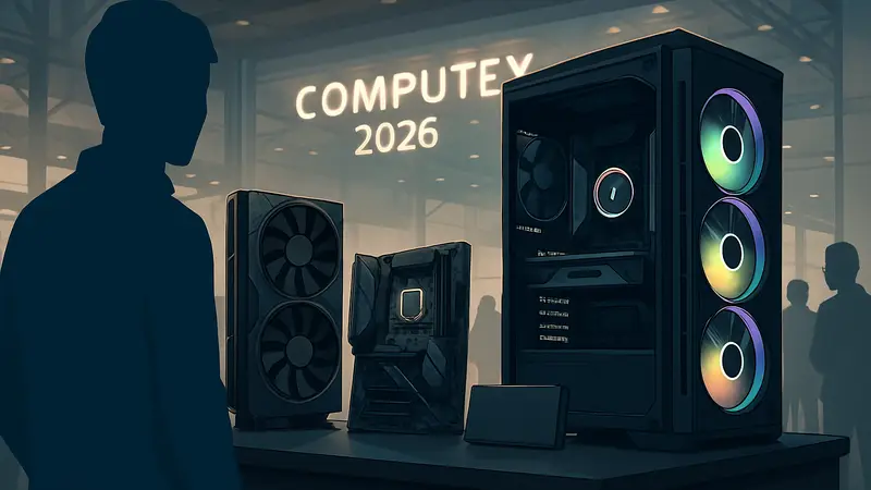 Компьютерные комплектующие для игровых ПК на Computex 2026