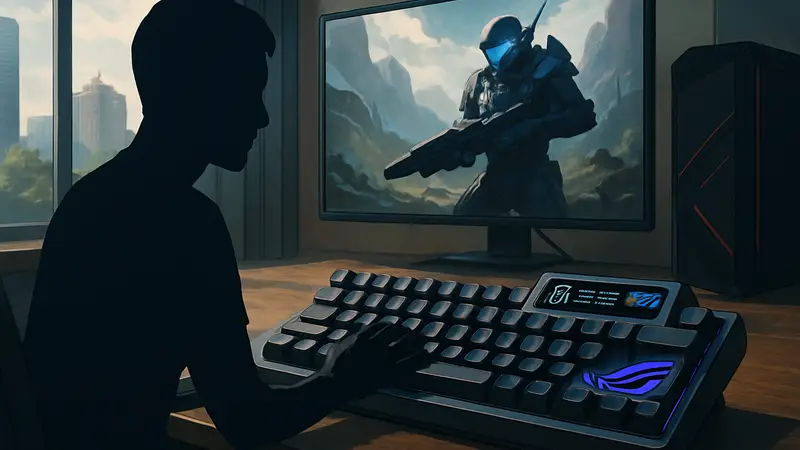 Игровая клавиатура ASUS ROG Azoth Extreme Edition 20, механическая клавиатура для геймеров.