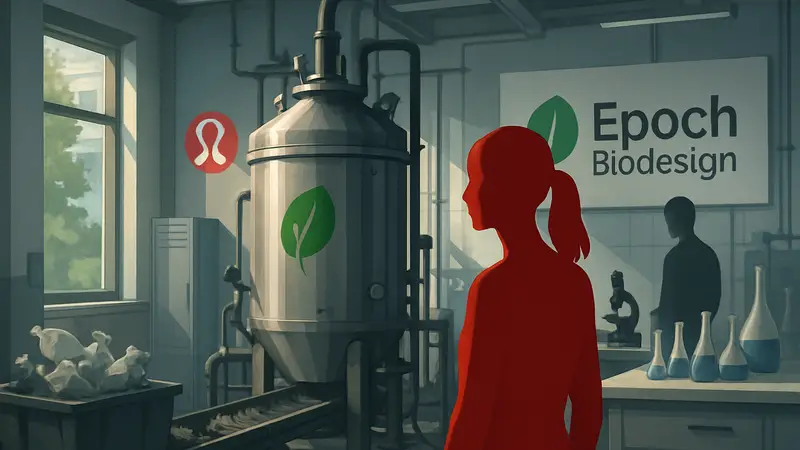 Ферментная переработка пластика стартапом Epoch Biodesign, поддерживаемым Lululemon.