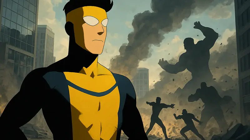 Главный герой сериала «Неуязвимый» Марк Грейсон, сюжетные моменты, сцены сражений.