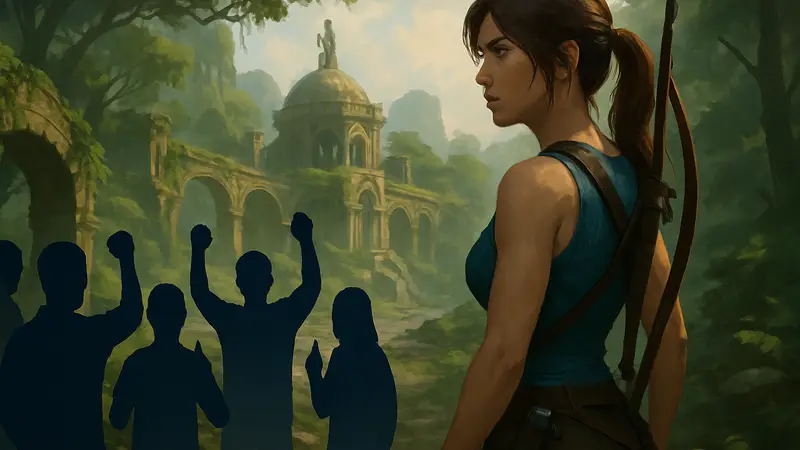 Новая Лара Крофт из Tomb Raider: Legacy of Atlantis, её спорный дизайн и реакция фанатов.